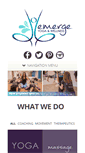 Mobile Screenshot of emergeyogawellness.com